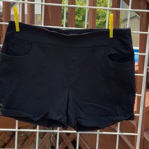 Counterparts Black High Waist Shorts